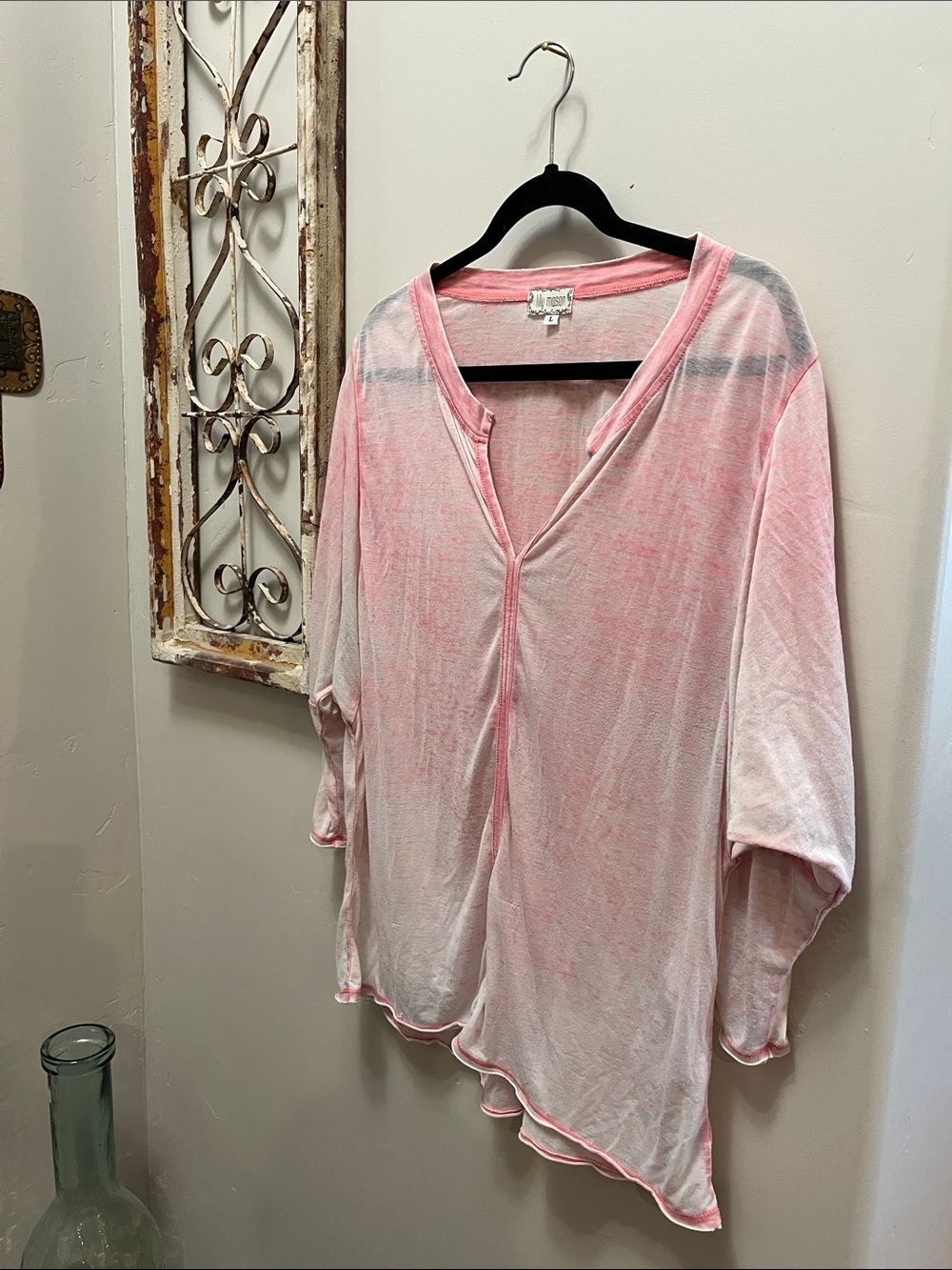 Pink Lightweight Women's top